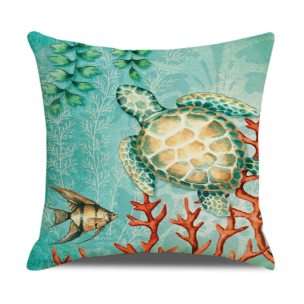 Ocean Decor Theme Cushion Cover