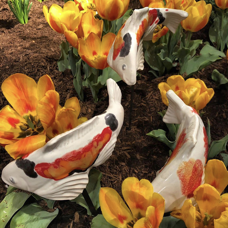 Ceramic Garden Koi