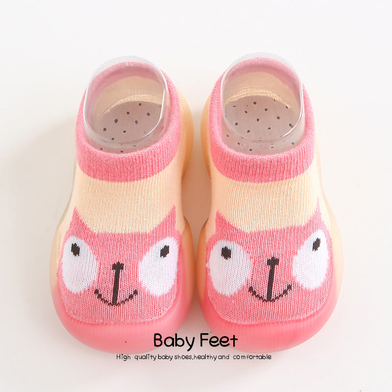 BabyFeet Adorable Animals - Non-Slip Baby Shoe-Socks