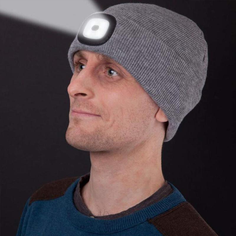 50% OFF-Led Knitted Beanie Hat