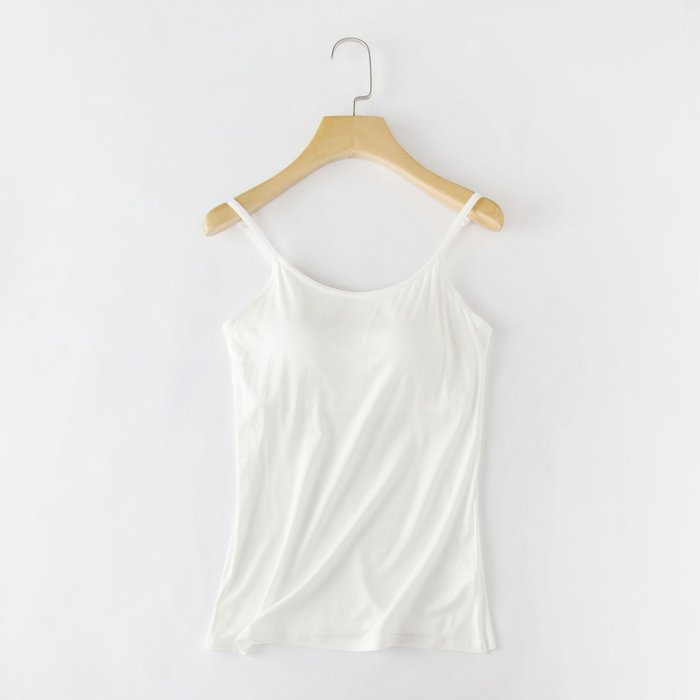 Tank With Built-In Bra - Buy 3 free shipping