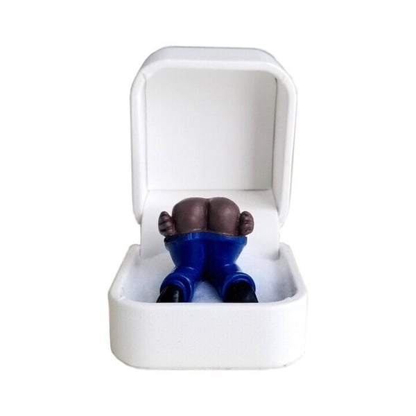 (NEW YEAR SALE - 48% OFF)💍Farting Butt in Ring Box (No Ring)