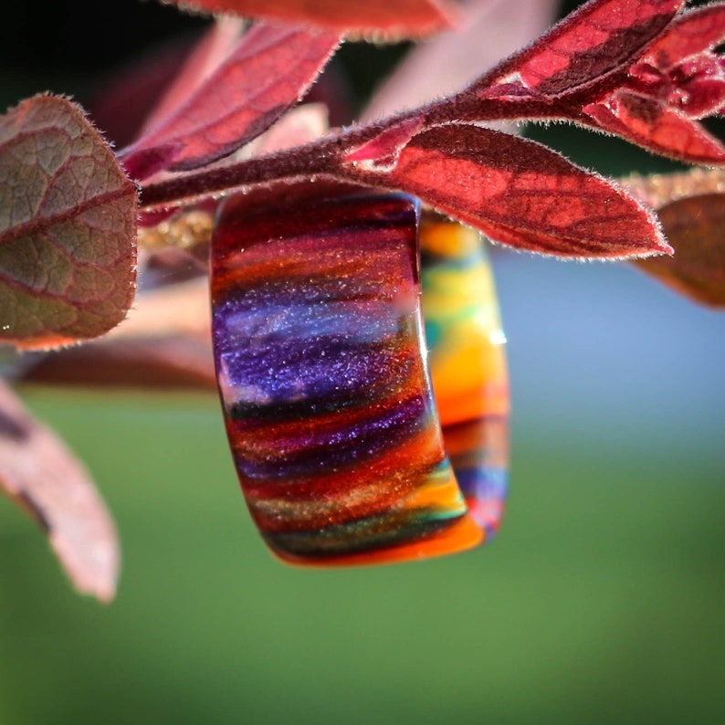 Rainbow Diamondcast Band Infused Ring (