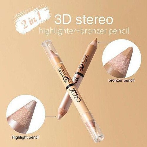 2in1 3D Stereo Highlighter+Bronzer Pen