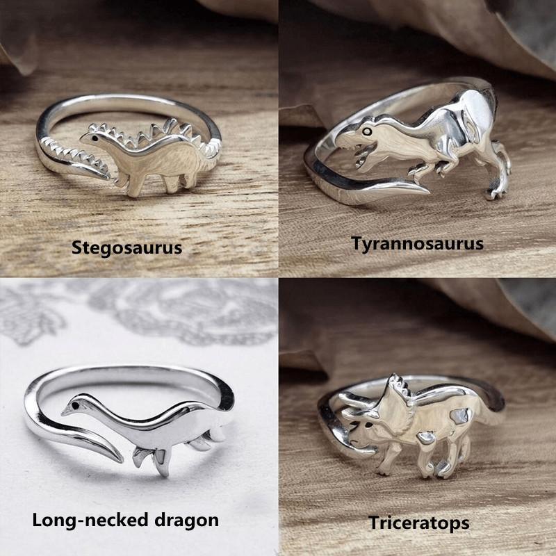 Adjustable Cute Dinosaur Ring