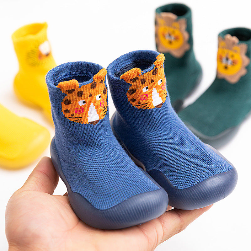 BabyFeet Adorable Animals - Non-Slip Baby Shoe-Socks