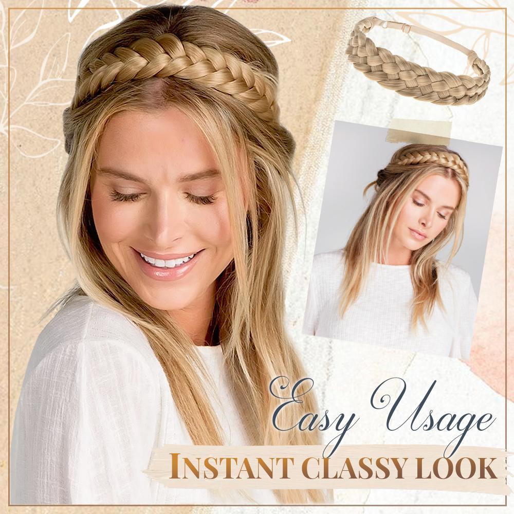 Classy Boho Braided Headband Hair starryhome 