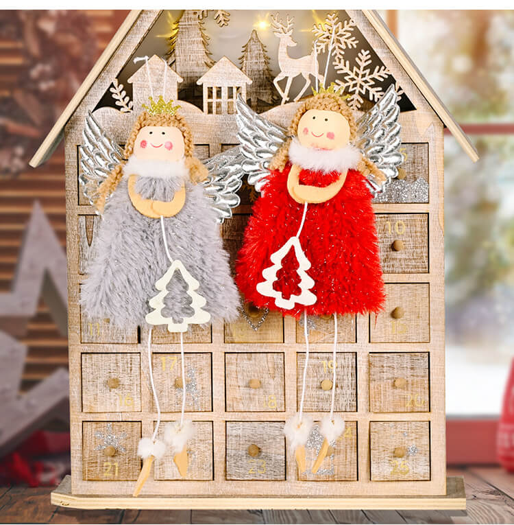 Christmas Decoration Christmas Silver Wings Angel Girl Christmas Tree Decoration