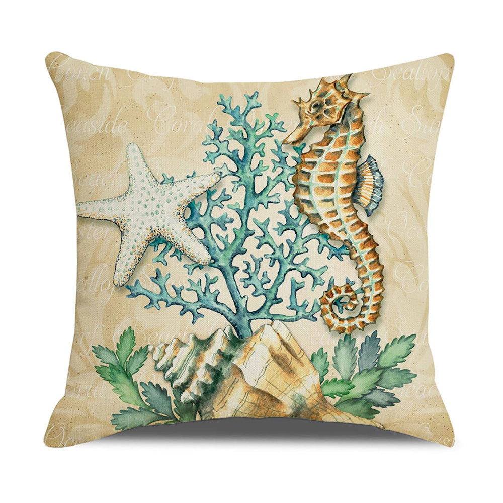 Coastal Decor Theme Cushion Cover - Closing Sale