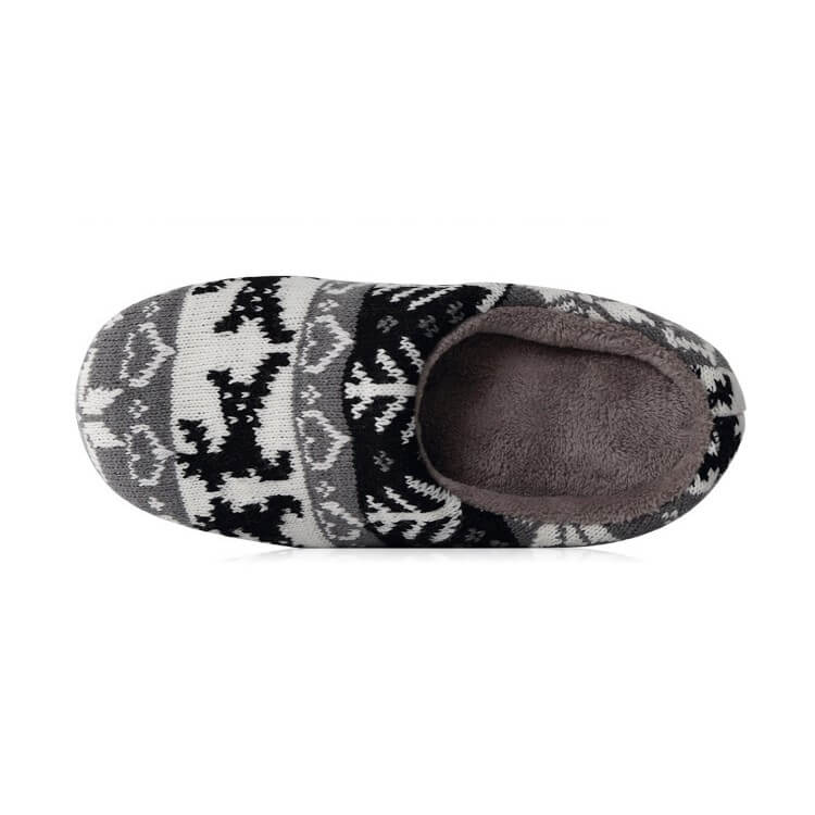 Couples Christmas Soft Bottom Warm Slippers