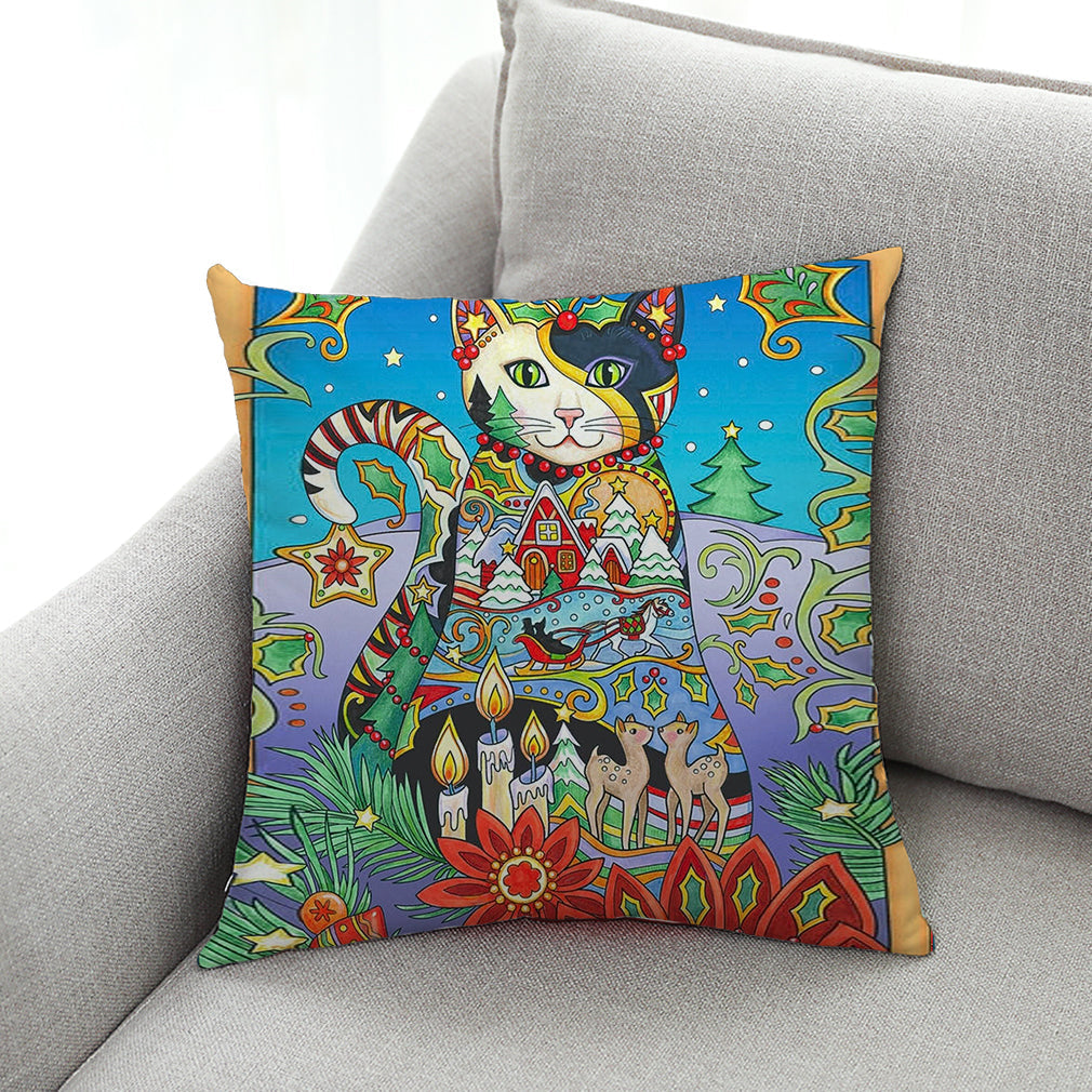 Kleo Cats by Marjorie Sarnat Cushion Covers - Closing Sale