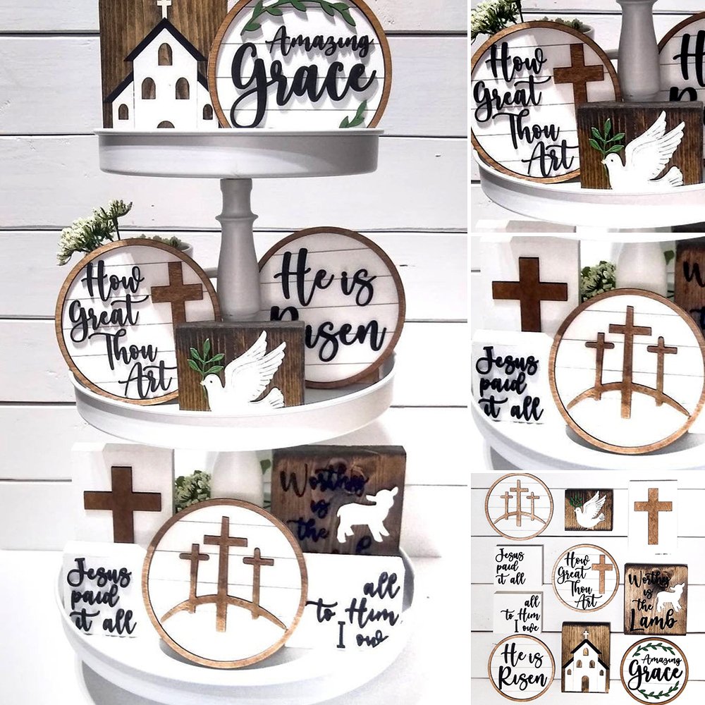 "Jesus is Risen"Easter Tray Bundle Kit