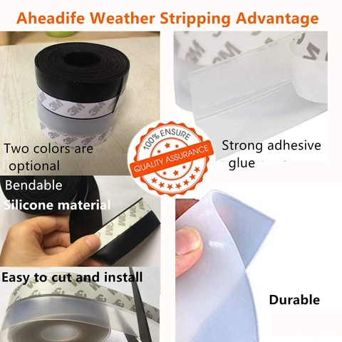 Weather Stripping Door Seal Strip ★Delivered to your door within 7days★