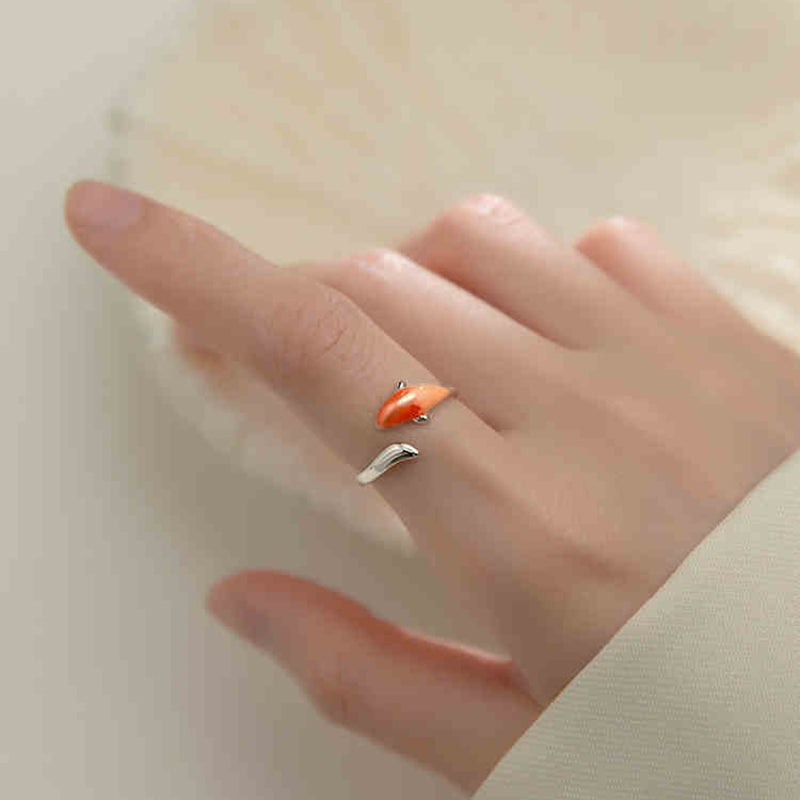 Red Koi Ring