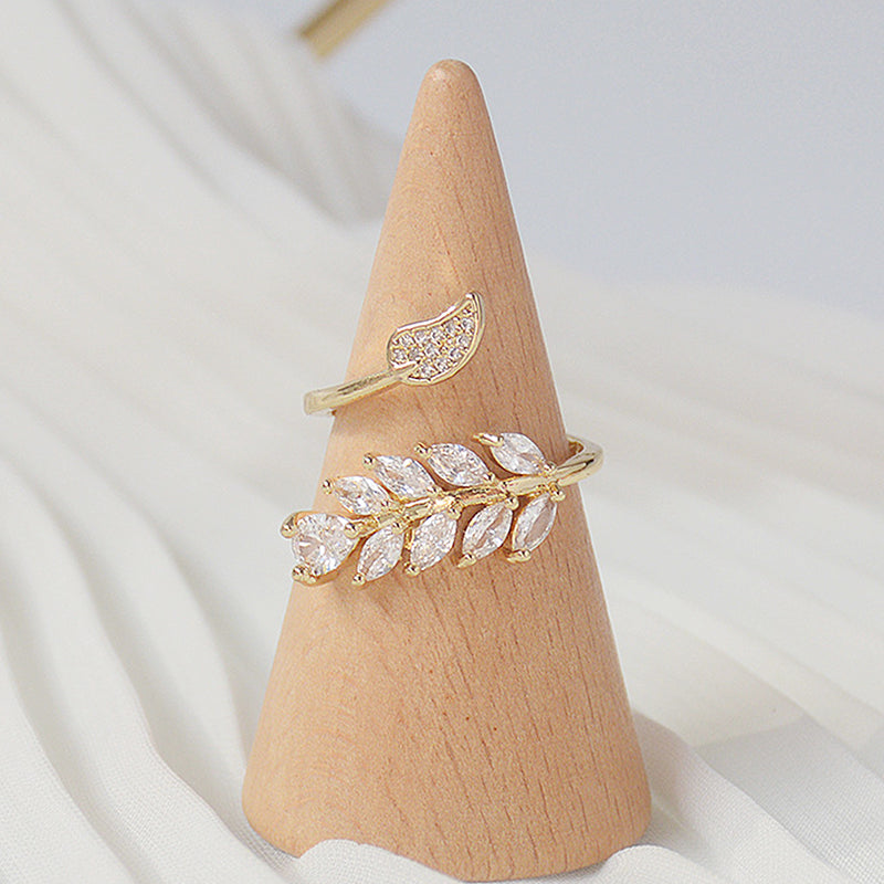 Adjustable Leaf Ring