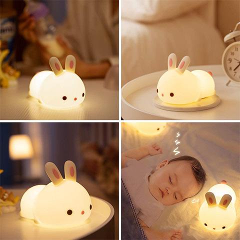 【30% Off Easter Sale & Buy 2 Get Free Shipping】USB Rechageble Cute Bunny Kids Night Light