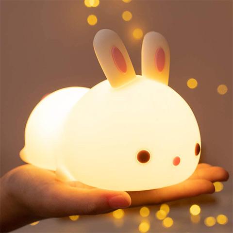 【30% Off Easter Sale & Buy 2 Get Free Shipping】USB Rechageble Cute Bunny Kids Night Light