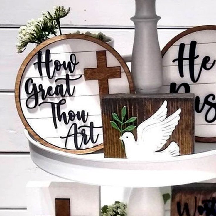 "Jesus is Risen"Easter Tray Bundle Kit