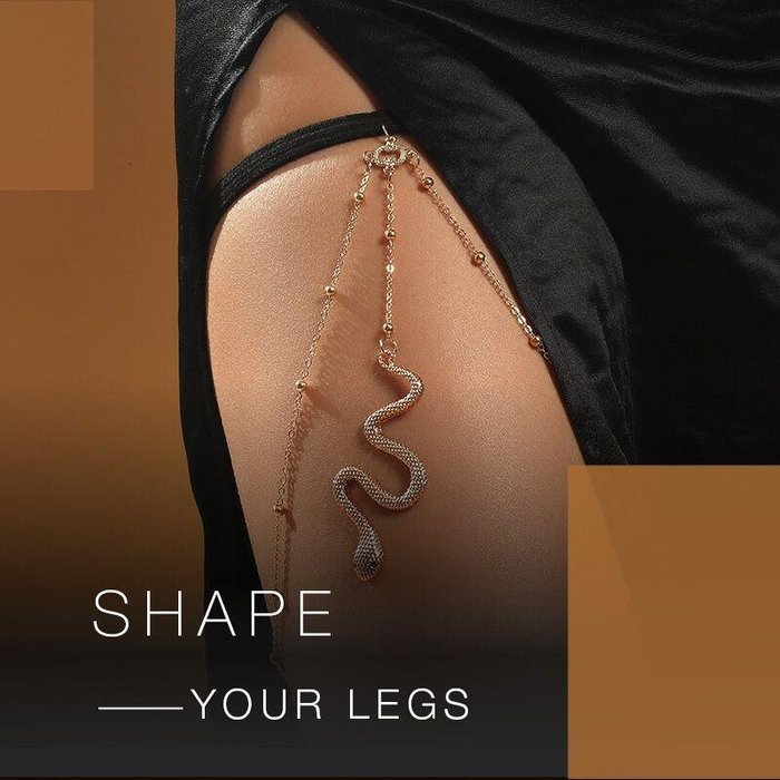 Glamorous Thigh Chain Jewelry--Let the thighs exude charm