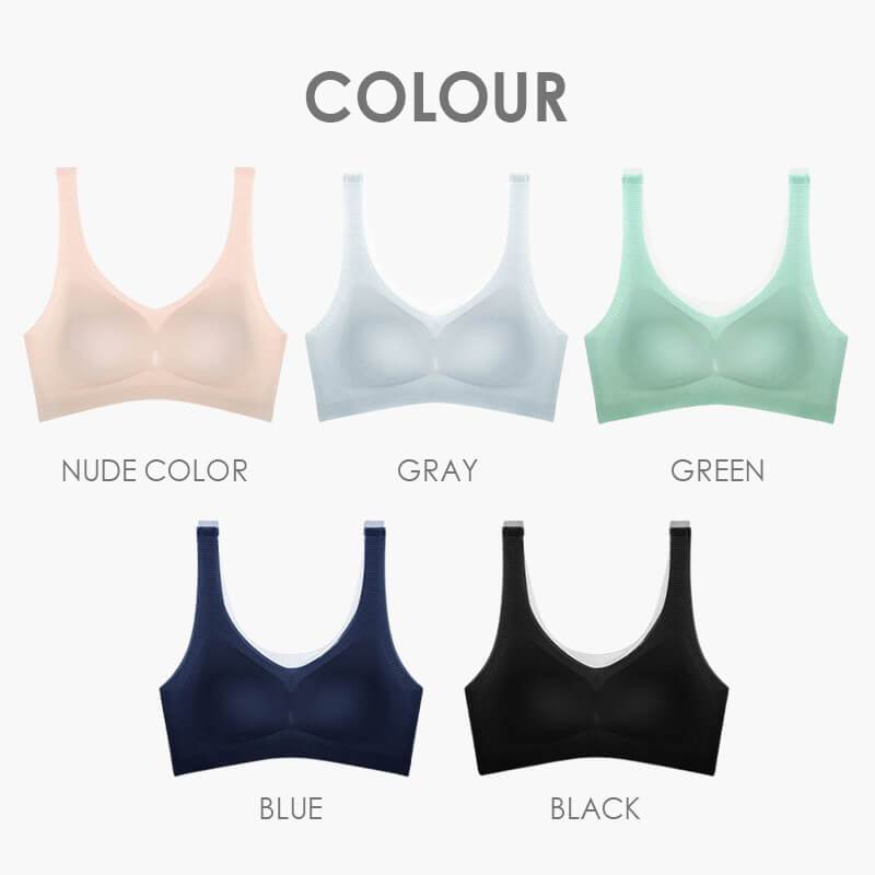 Ultra-thin Ice Silk Seamless Bra