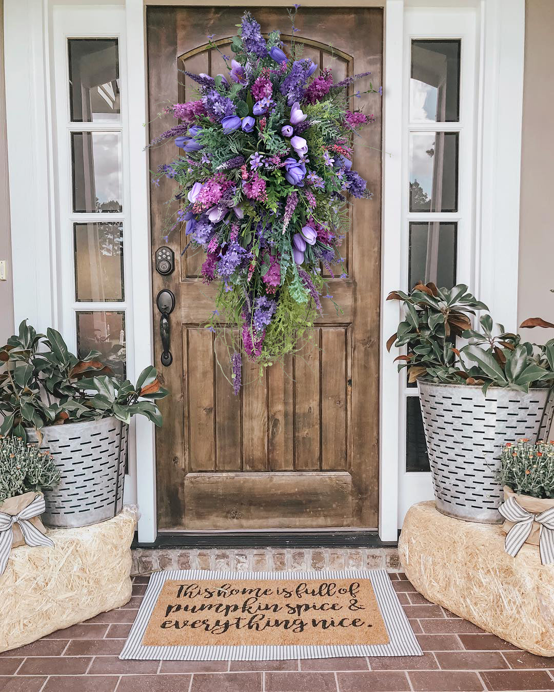 💜Hot Sale 50%OFF💜Spring Front Door Swag-Rustic Home Decor