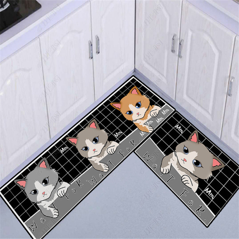 (🔥Year-end promotion 49% OFF🔥)Kitchen Printed Non-Slip Carpet