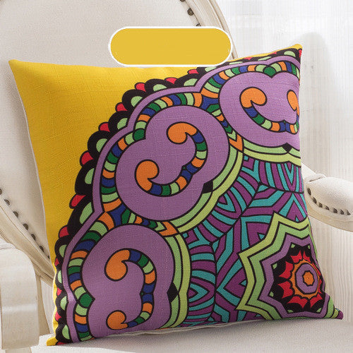 Mandala Sofa Pillows Covers