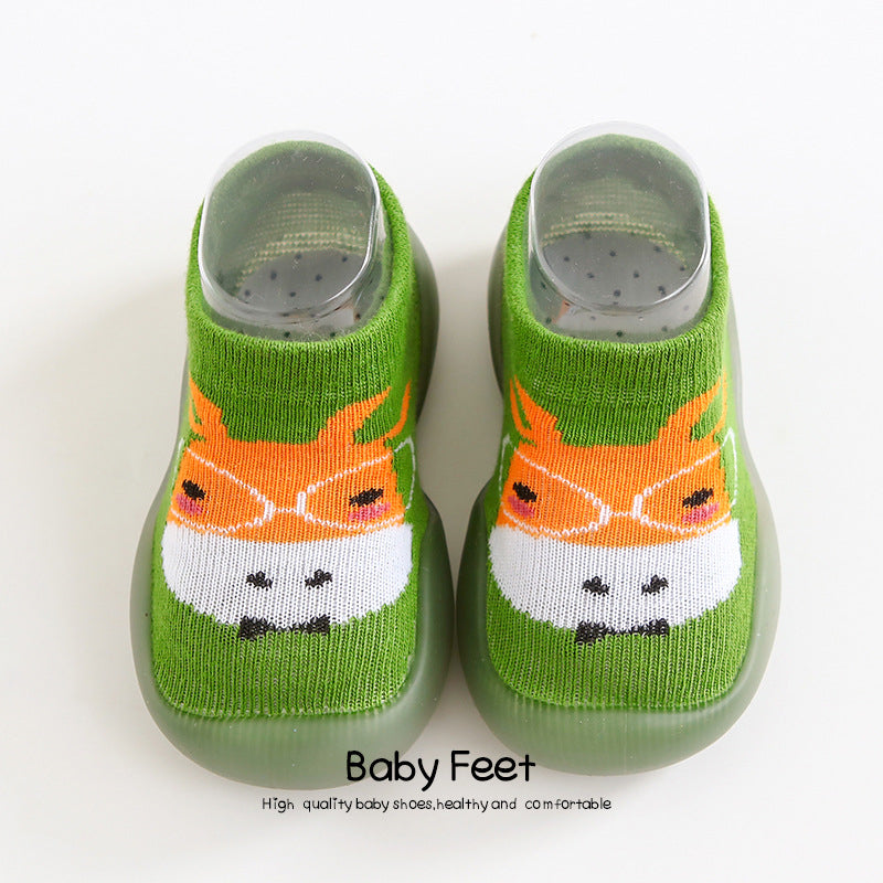 BabyFeet Adorable Animals - Non-Slip Baby Shoe-Socks