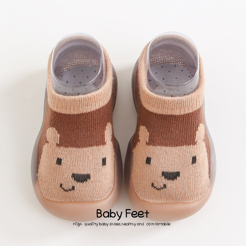 BabyFeet Adorable Animals - Non-Slip Baby Shoe-Socks