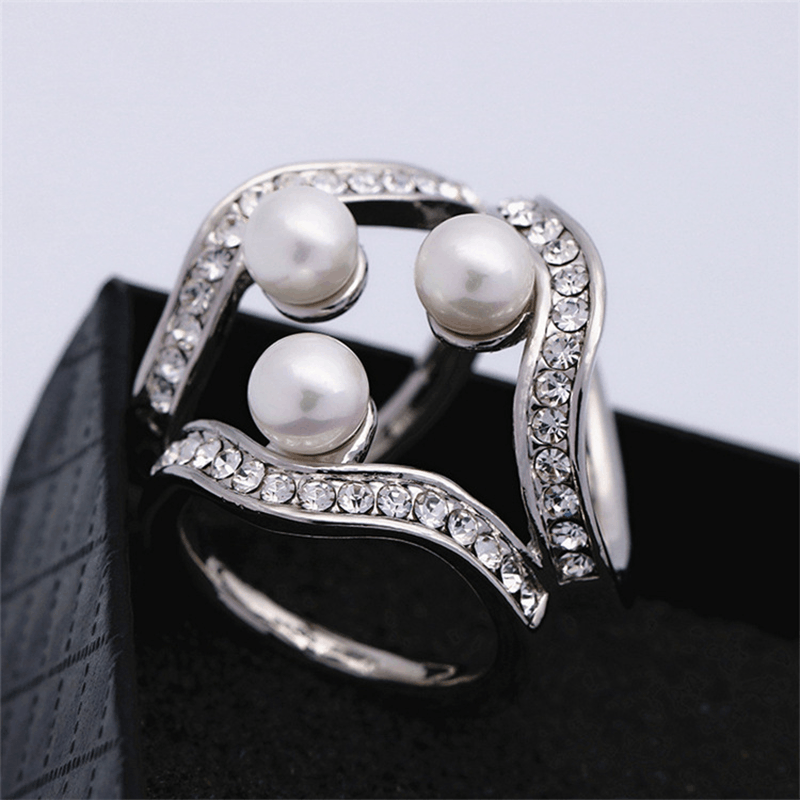 Rhinestone Scarf Ring Buckle Clip