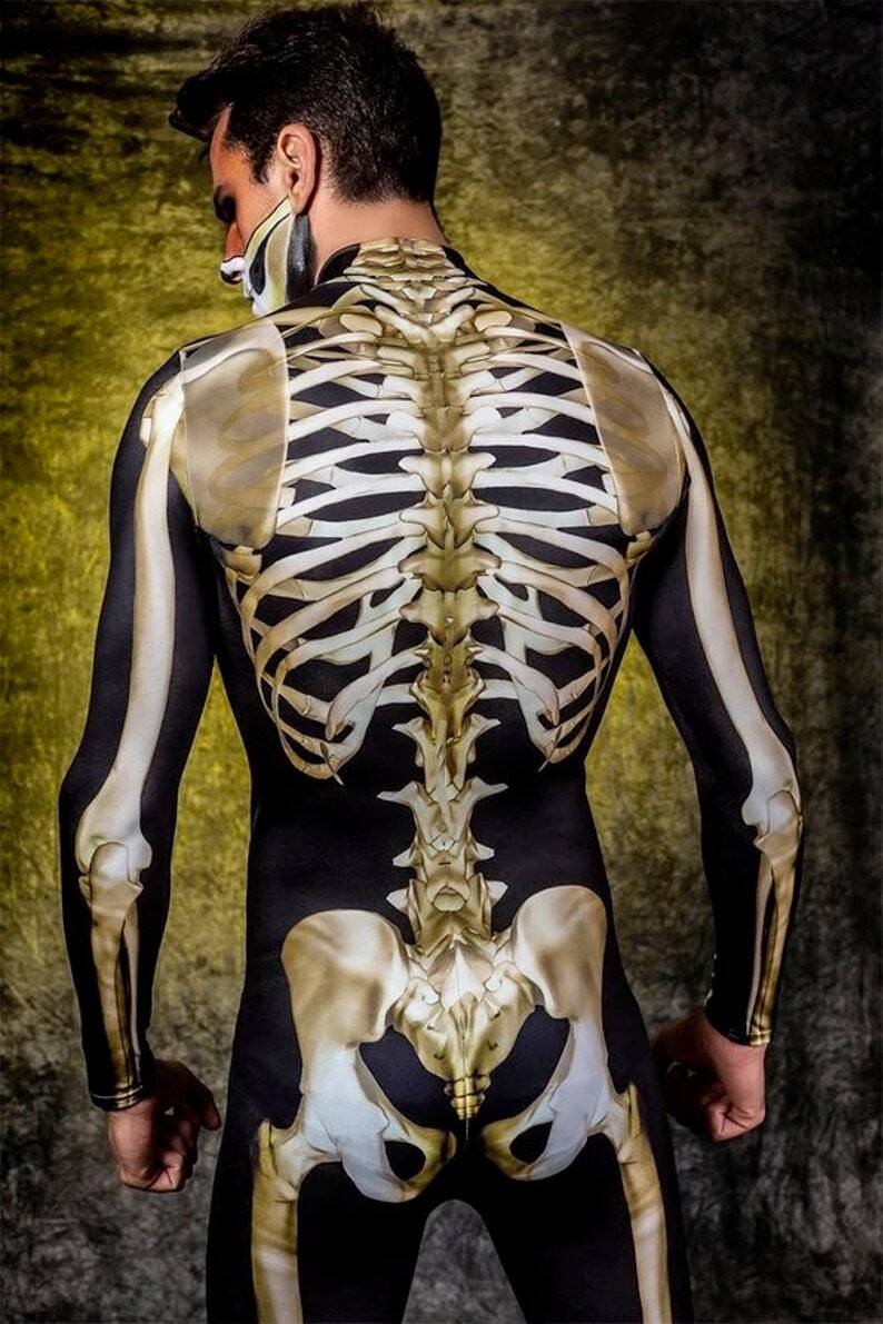 🎃Halloween Early Sale🎃 - Golden Skeleton Costume