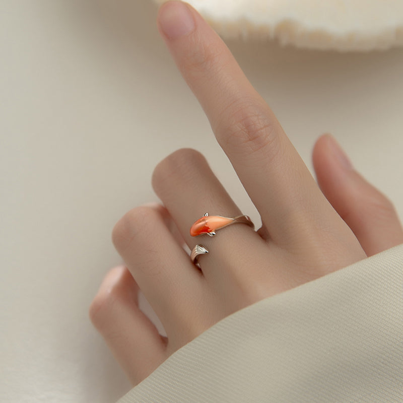 Red Koi Ring