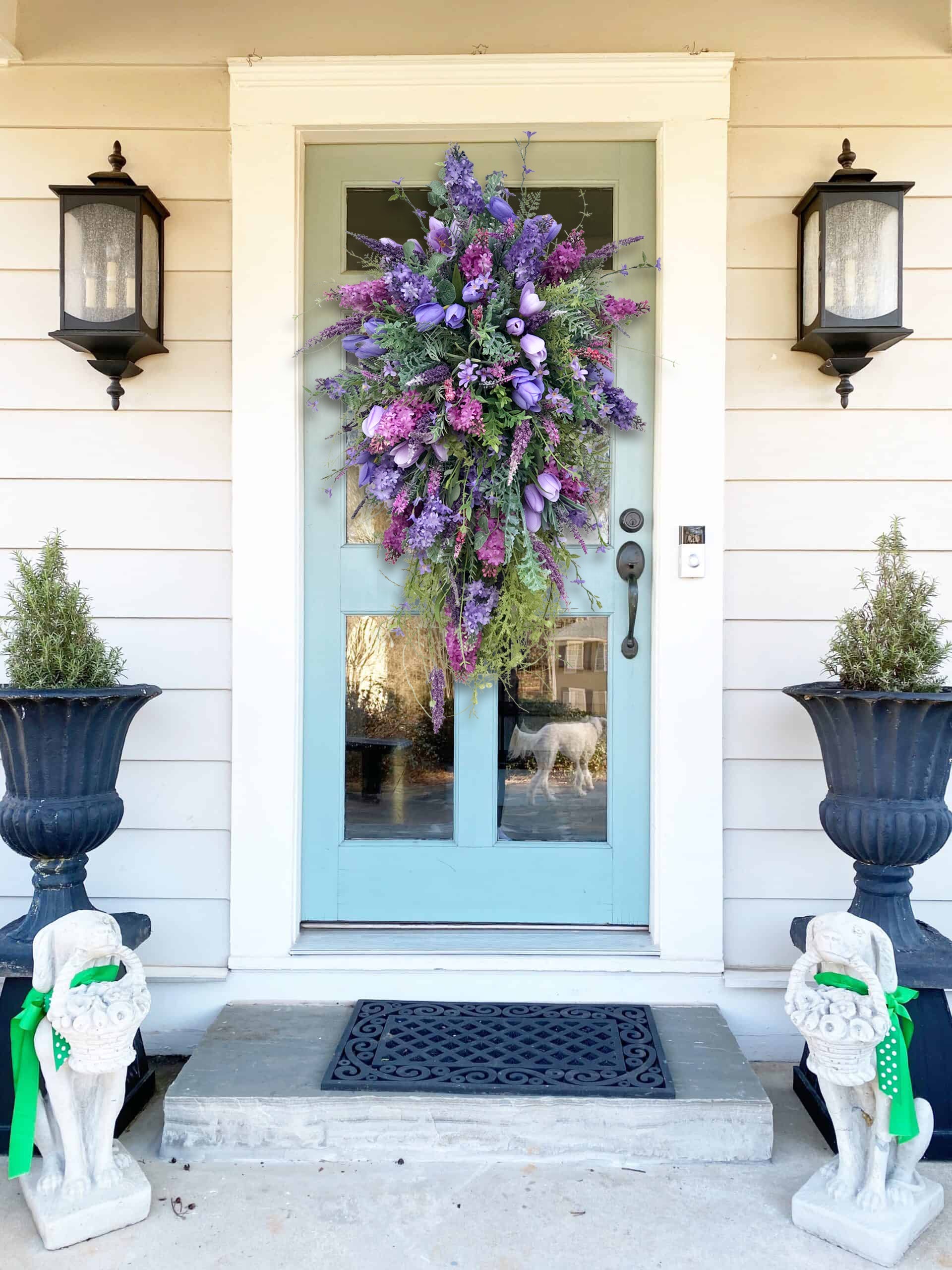 💜Hot Sale 50%OFF💜Spring Front Door Swag-Rustic Home Decor