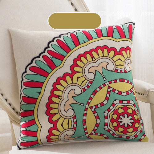 Mandala Sofa Pillows Covers