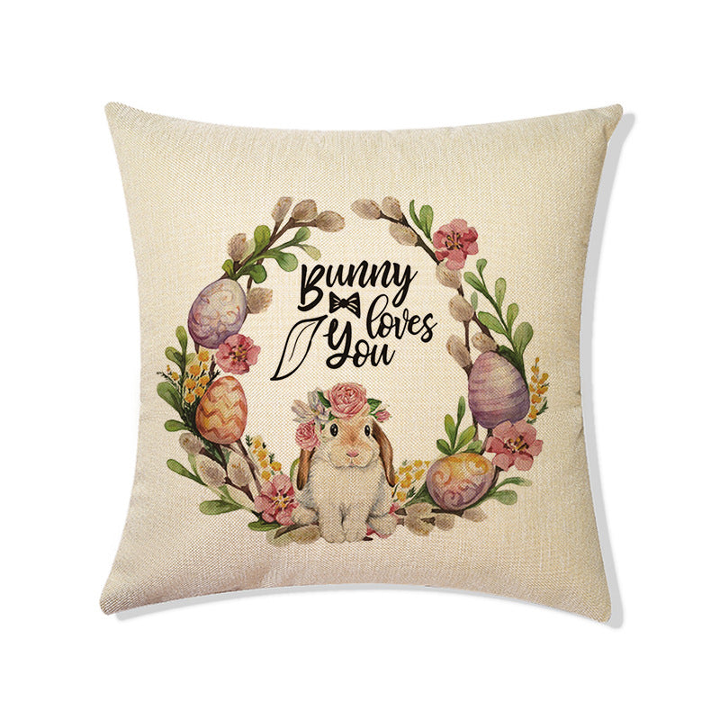 Easter Theme Cushion Cover - Closing Sale