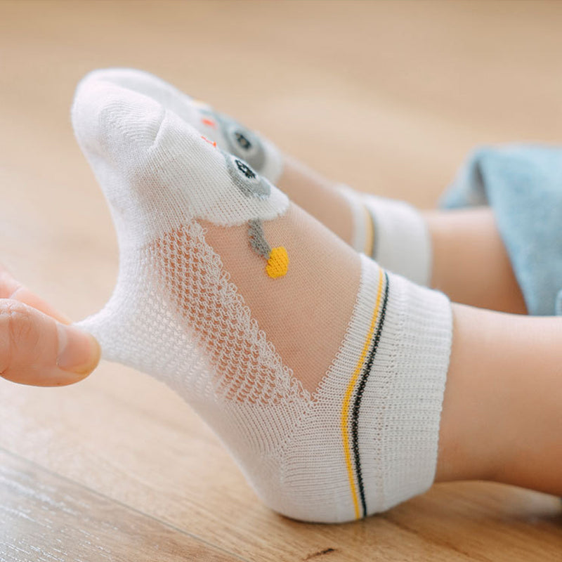 Children's Summer Breathable Socks (5 Pairs)