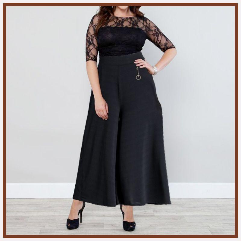 High Waist Wide Leg Pants