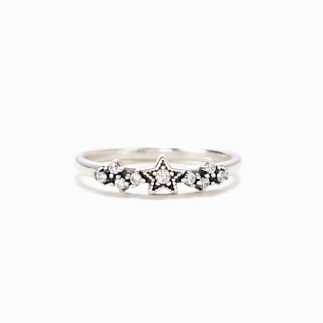 Daughter You Were Born To Shine Stars Ring