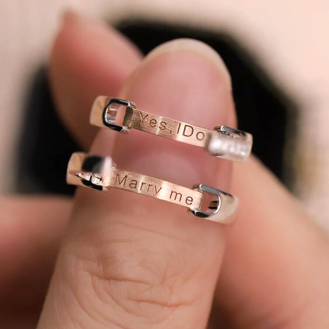 Couples Matching Promise Ring