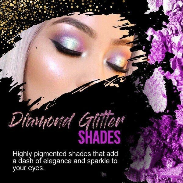 9 Color Glitter Diamond Eyeshadow Palette