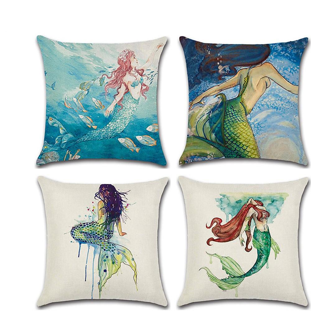 Mermaid Cushion Covers