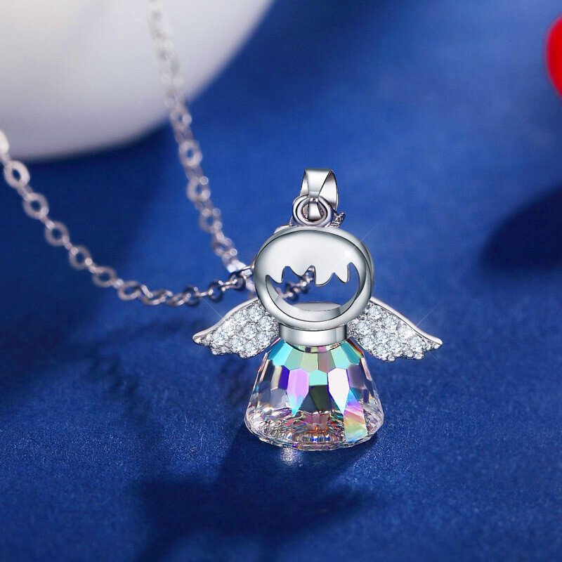 Crystal Little Angel Necklace