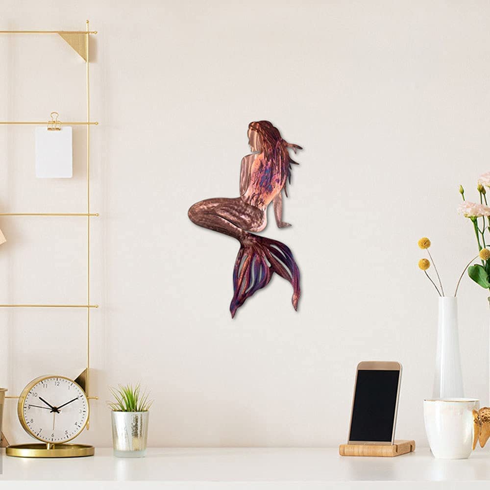 Mermaid Metal Wall Art