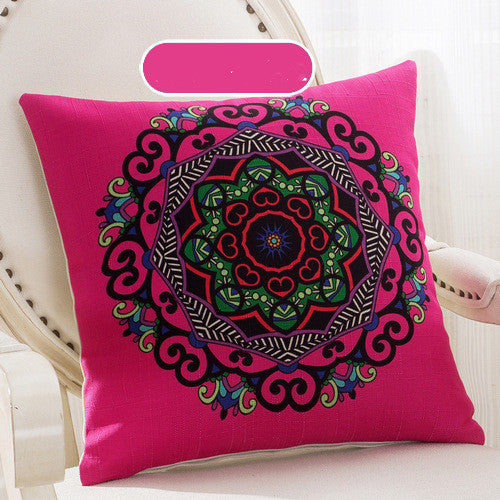 Mandala Sofa Pillows Covers