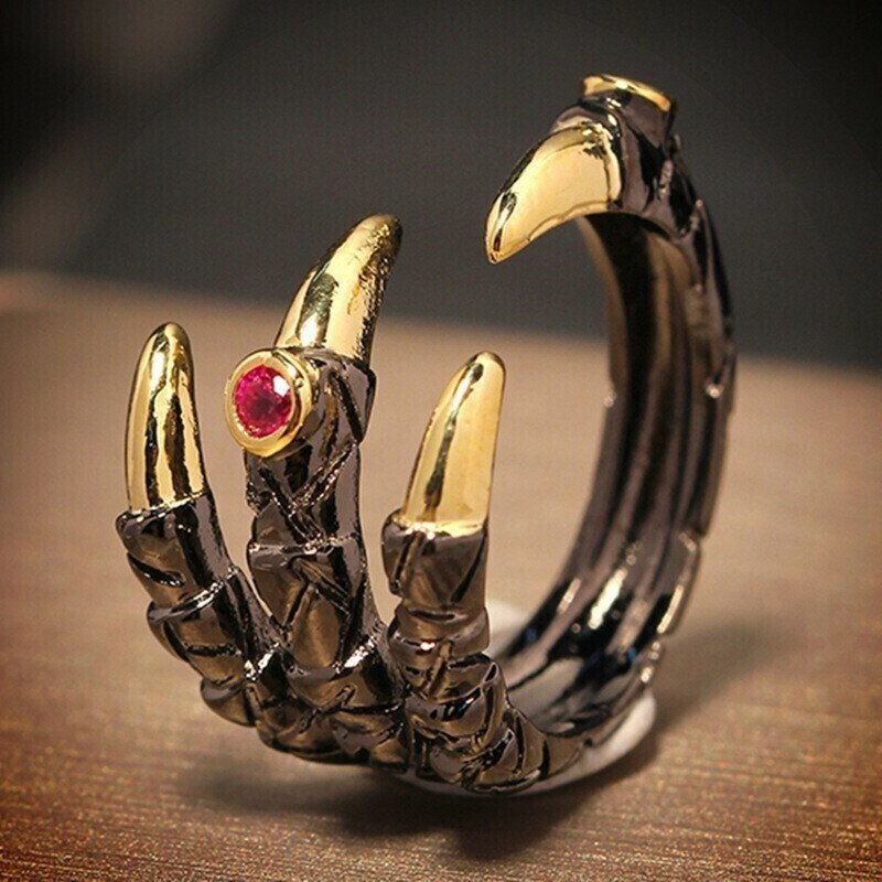 Demon Dragon Claw Ring