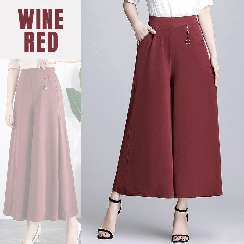 High Waist Wide Leg Pants