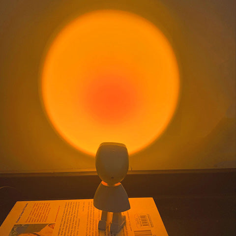 (🔥30% OFF 🔥)Romantic Modern Robot Sunset Lamp