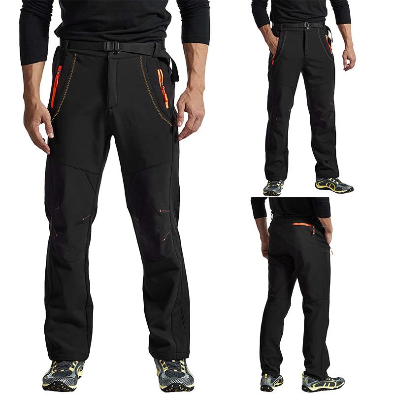 2022 Men's Outdoor Quick-Dry Lightweight Waterproof Hiking Mountain Pants（Gift belt）