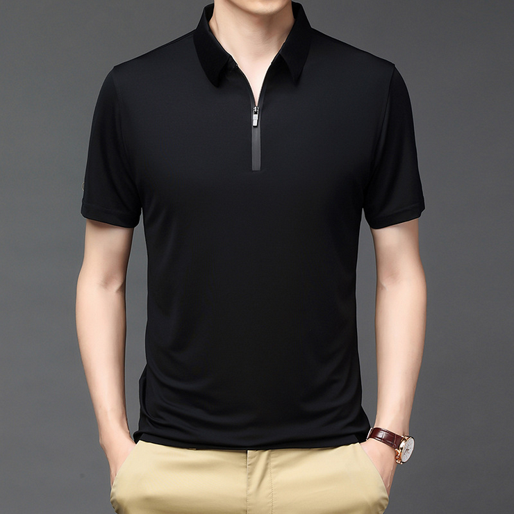 Fashion men's  Ice Silk POLO Shirt