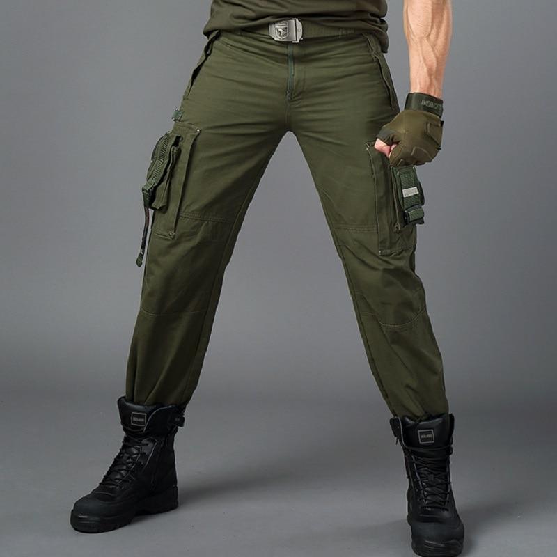 Men's multi-pocket tactical overalls